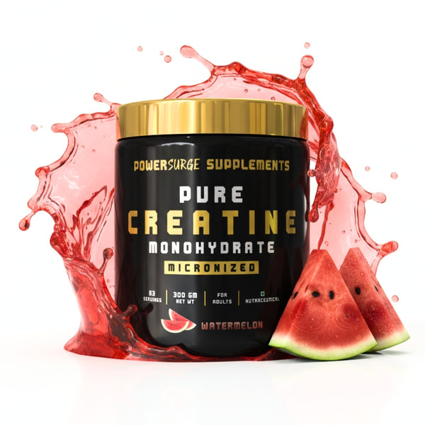 Pure Creatine Monohydrate Micronised — Watermelon / 300g